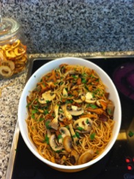 Pilzspaghetti 1
